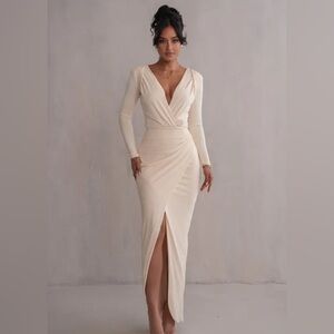JLUXLABEL IVORY MAXI DRESS